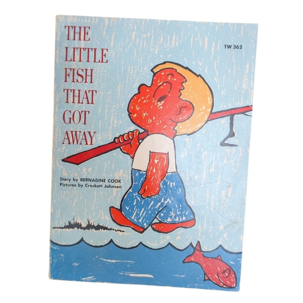 Vintage The Little Fish That Got Away Bernadine Cook Crockett Johnson Scholastic